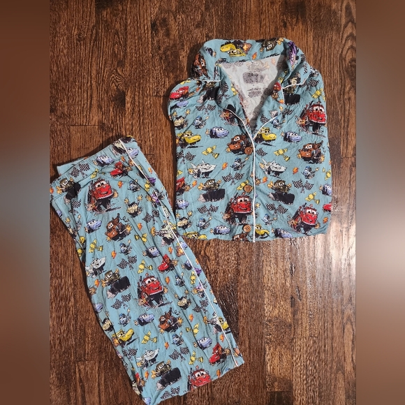 Posh Peanut Disney Pixar Cars Classic Pajama Set women’s size medium - Picture 1 of 7